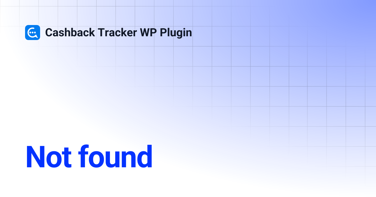 How to give commission to author of post | Cashback Tracker WP Plugin